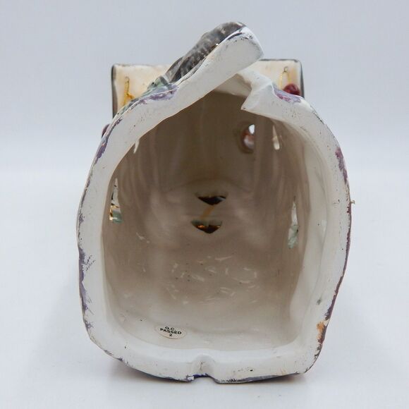 Blue Sky Clayworks Heather Goldminc Heart House Candle Luminary 2001 No Base - Picture 10 of 12